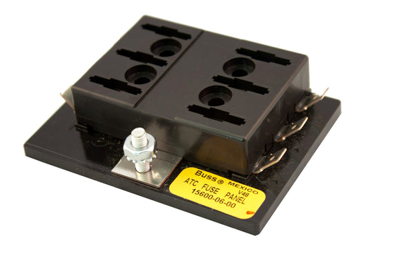 Part # 15600-06-20  (Bussmann Fuse Block for ATOF/ATC Fuses or Blade Type Circuit Breakers. Max Current Rating for all circuits is 100 Amps)