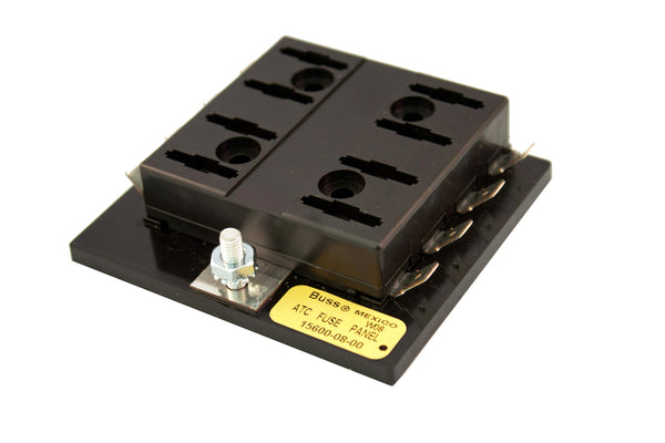 Part # 15600-08-20  (Bussmann Fuse Block for ATOF/ATC Fuses or Blade Type Circuit Breakers. Max Current Rating for all circuits is 100 Amps)