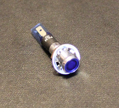 Part # IL-8mm-LED-B  (8mm, .315"D, Blue LED Indicator Snap-In Indicator Light)