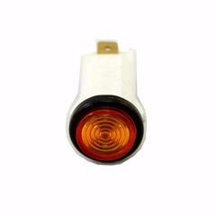 Part # IL500-A  (.500" D. Amber, 14V Incandescent, 3/16" Tabs)