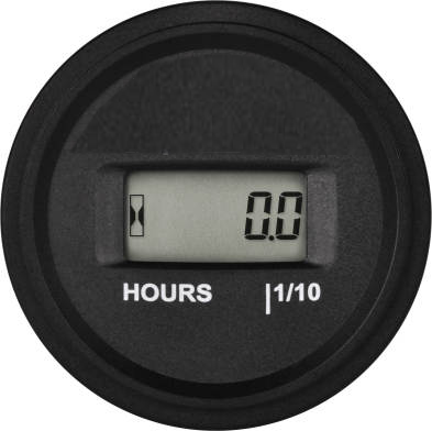 Part # RRC530ROUND  (AC/DC Hour Meter)