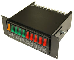 Part # RR10PCB-S-RRBRKT  (Road Runner - With Solid Switches & Console Bracket)