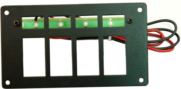 Part # RREPC4 (4 Position Switch Panel - Type: Contura Style Switches ...